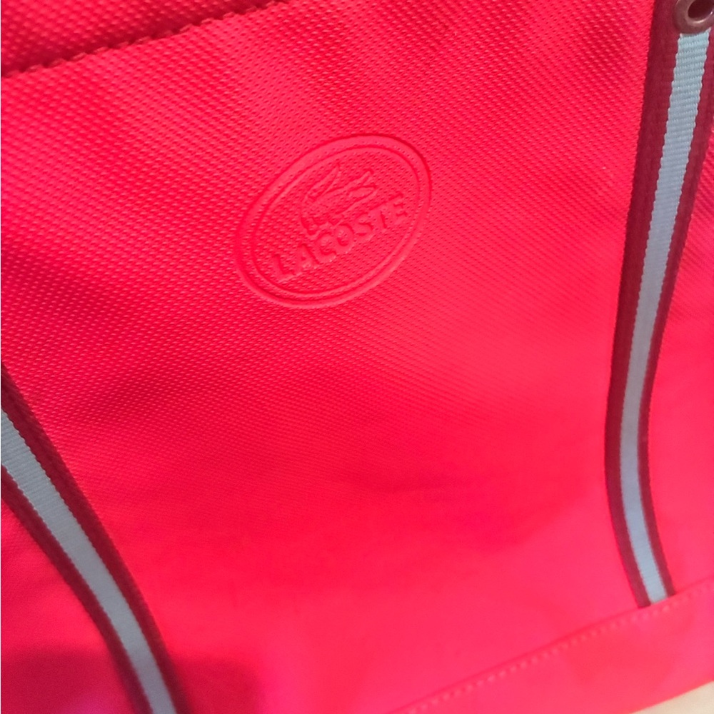 Lacoste Travel Shopping Bag Pink - Picture 2 of 12
